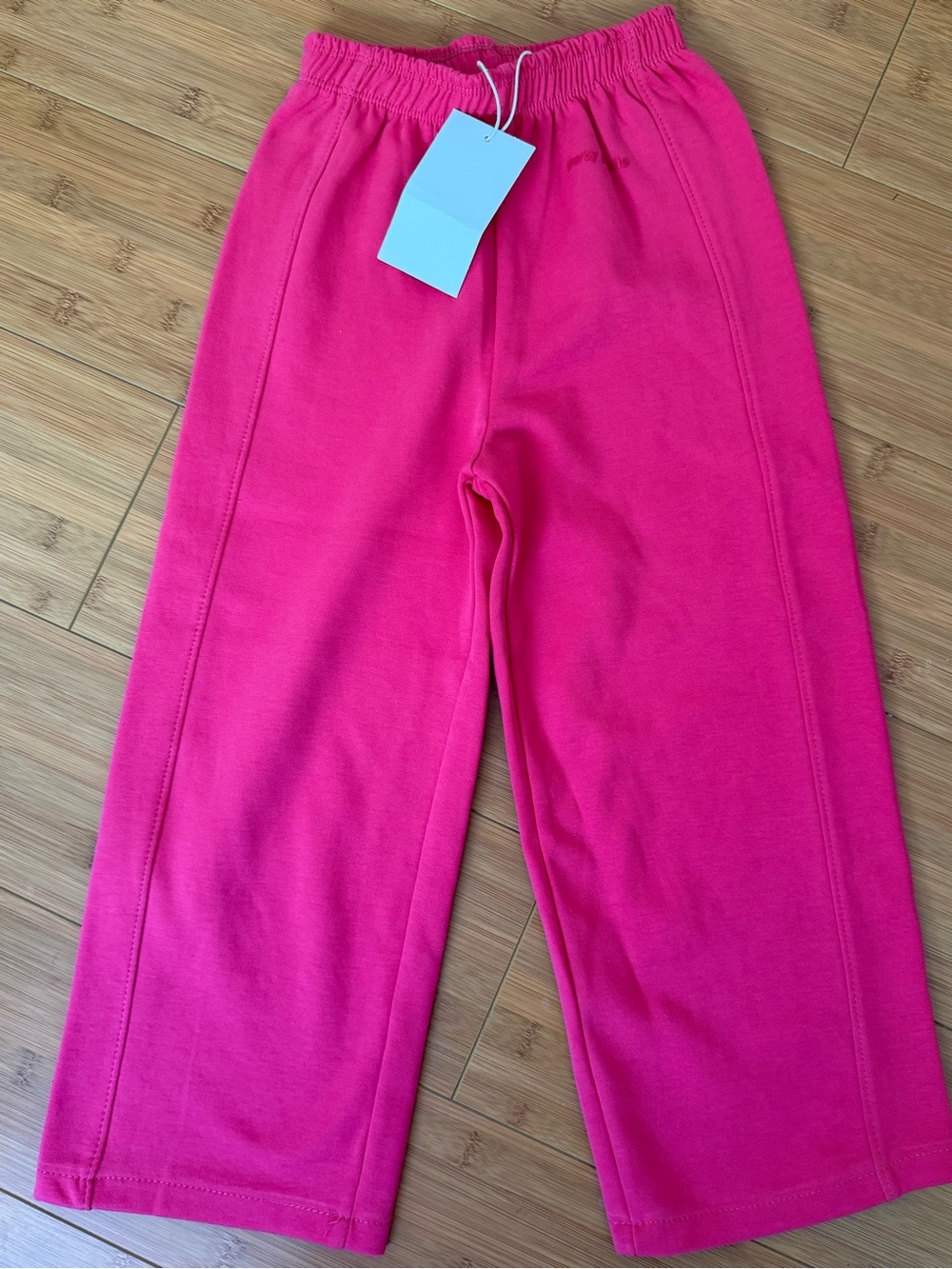 Zara Kids Bright Pink Elastic Waist Pull-On Bottoms